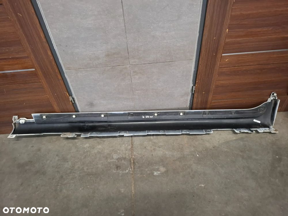 Próg nakładka progowa prawy bok BMW X3 F25 2011 rok m-pakiet kolor 300 nr 8048172 - 5