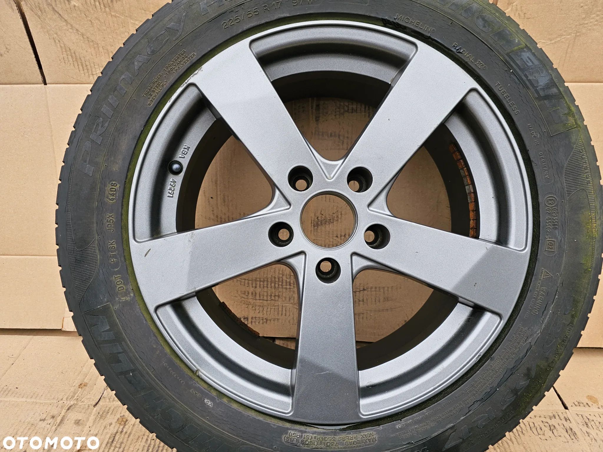 (Z58) Dezent BMW Opel Insignia Volkswagen T5 T6 / KBA49291 / 7,5x17 ET35 5x120 - 1