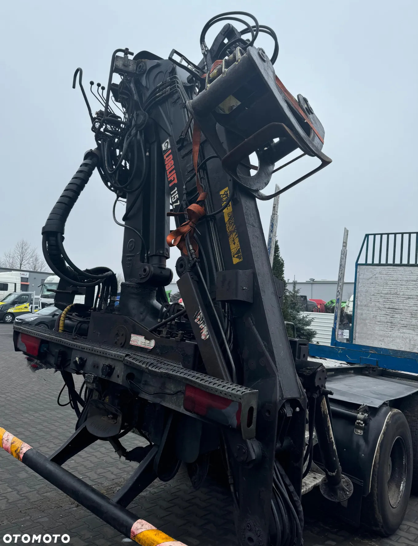 ZABUDOWA DO DREWNA + HDS LOGLIFT 115Z 80 2012 ROK - 3