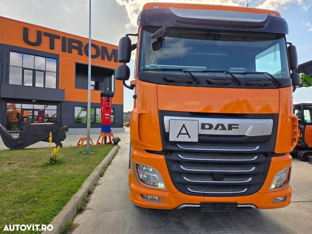 DAF XF530, 2020, 544.645km, KIT BASCULARE, cutie AUTOMATA+RETARDER 6 trepte, FRIGIDER, aer cond STATIONARE, Anvelope 80% ok, 480CP euro 6, - 26