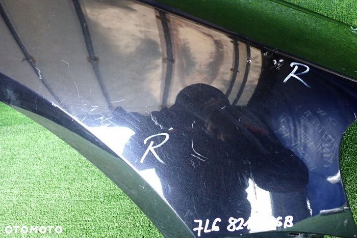 VW TOUAREG 02-06 błotnik prawy przedni przód - 5