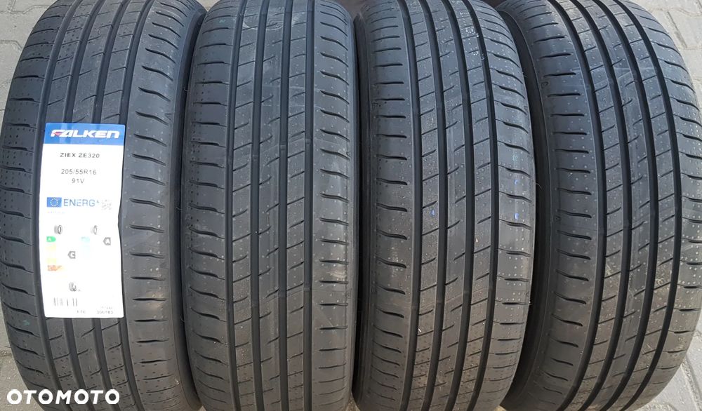 4x 205/55R16 Falken Ziex ZE320 Komplet opon letnich - 1