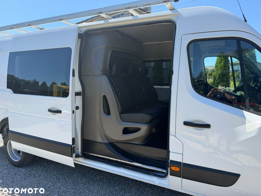 Opel Movano L4H2 Na bliźniaku HAK Bagażnik dachowy + drabinka Klima Tempomat Czujniki Kamera cofania Holenderka - 14