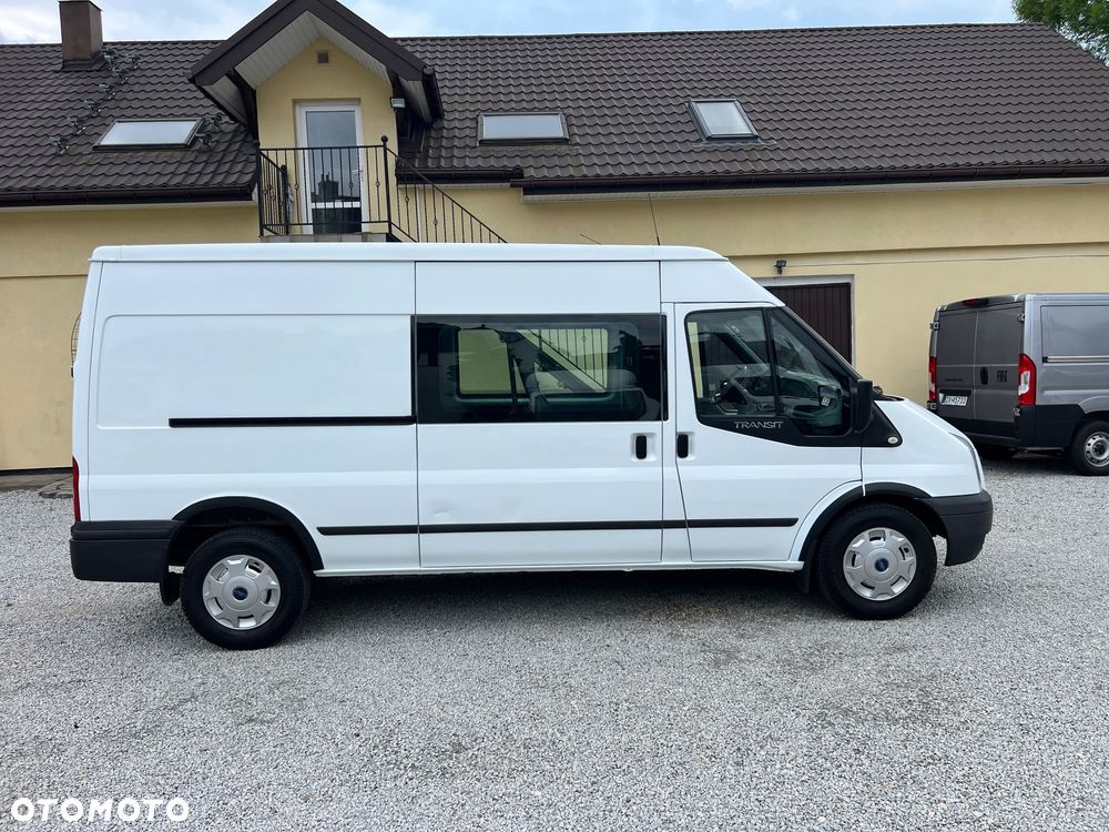 Ford Transit Furgon Brygadowy Doka 6 os. 4x4 AWD L3H2 2.2 TDCI 125KM Webasto HAK - 6