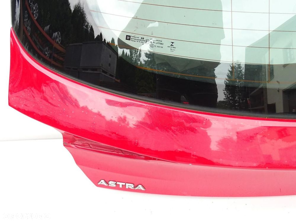 KLAPA TYŁ TYLNA BAGAŻNIKA + SZYBA LAKIER Z50S OPEL ASTRA V K HB 5D 15-19r - 10
