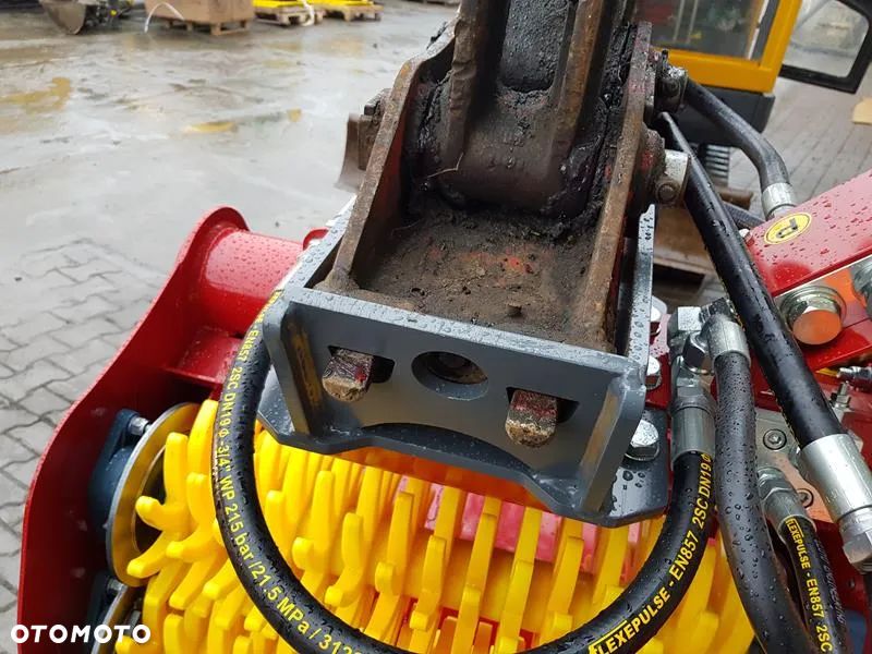 Oryginalna łyżka przesiewająca Rotastar do minikoparki 2-4 ton - 5