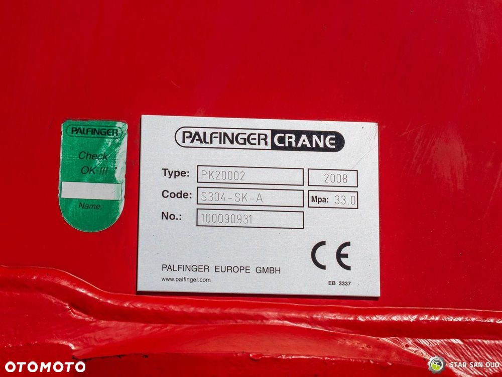 Scania P270 6x2 PALFINGER PK 20002 HDS Żuraw Rotator - 24
