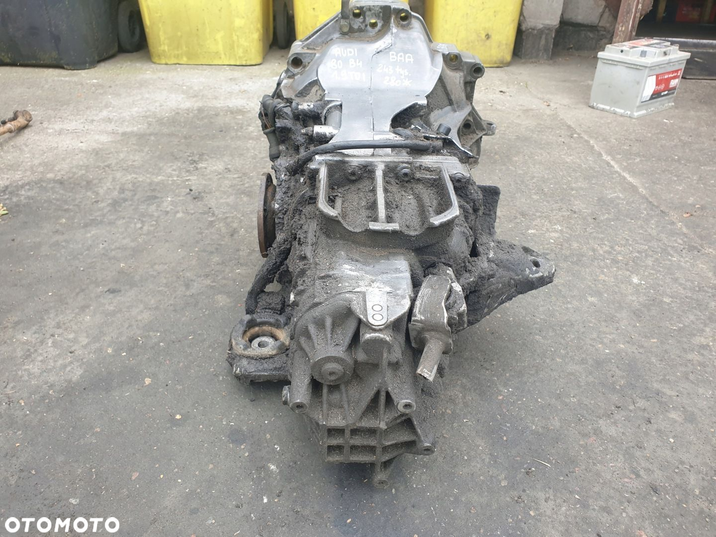 SKRZYNIA BIEGÓW MANUALNA AUDI 80 B4 1.9 TDI BAA - 6