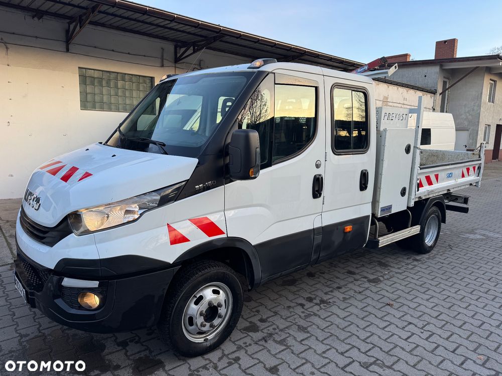 Iveco DAILY 35C16 WYWROTKA DOKA HDS! Kiper KAMERA NAWIGACJA KLIMA TEMPOMAT HAK na 3.5t - 2