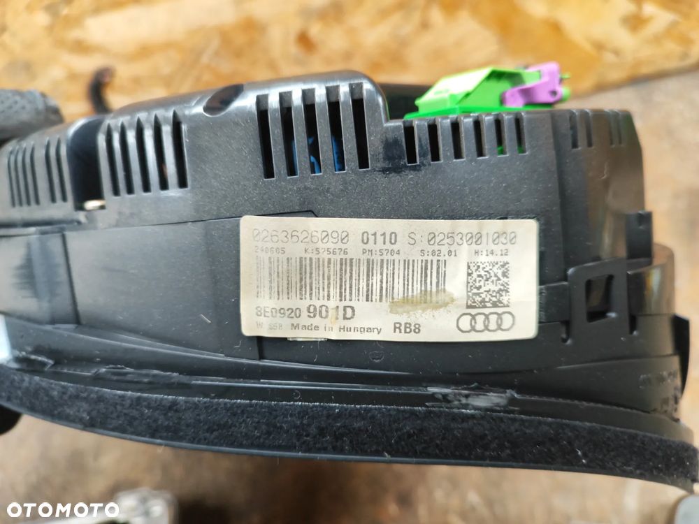 Zestaw startowy komputer sterownik silnika Bosch 0281011760 / 8E0907401AJ do Audi A4 B7 3.0 TDI BKN Automat licznik immobilizer stacyjka kluczyk moduł komfortu całość komplet z foto do odpalenia twojego auta - 7