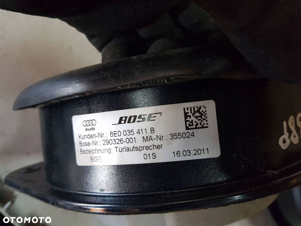 AUDI A3 8P 8P LIFT 08-12r GŁOŚNIKI BOSE WZMACNIACZ SPORTBACK 5D 8P4035223D - 7