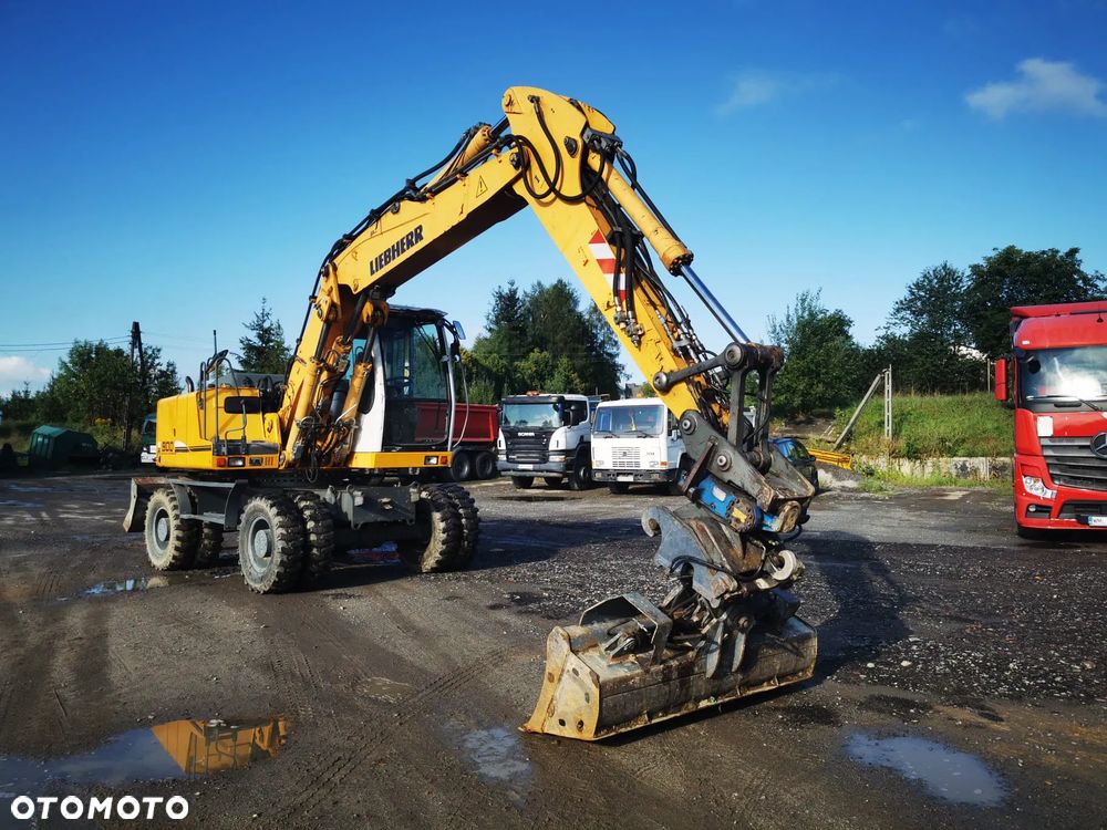 Liebherr 900 rototilt głowica obrotowa pług - 1