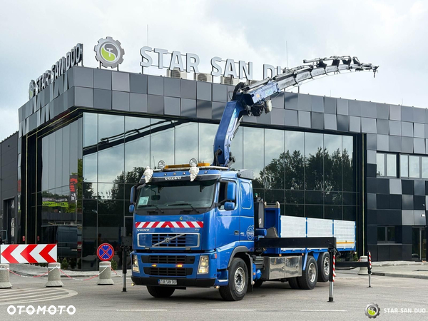 Volvo FH 480 6x2 EFFER 370.11/8S Żuraw Hds Wciągarka