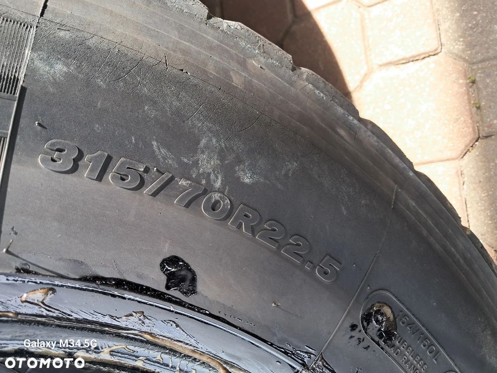 Opony 315/70r22.5 napęd Bridgestone 002 - 7