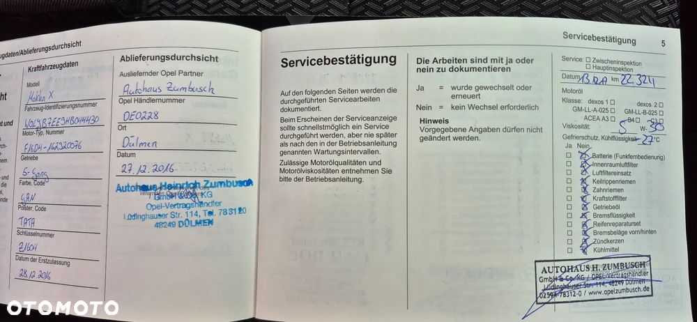 Opel Mokka X 1.6 (ecoFLEX) Start/Stop Selection - 18