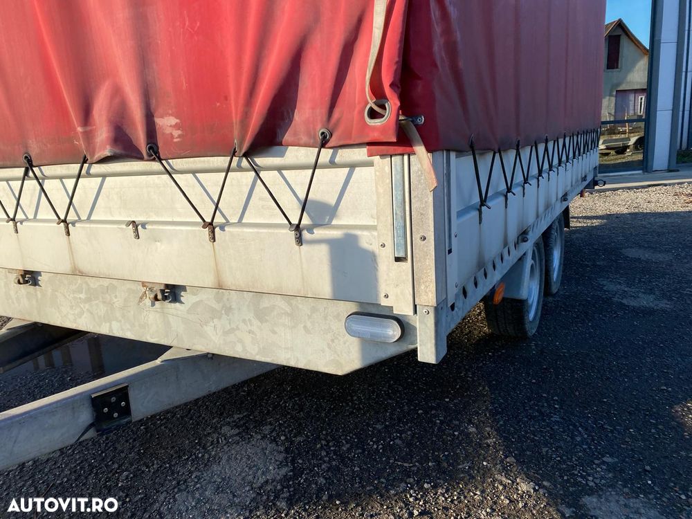 Stema Remorca WARK  cu prelata 4m/2m/1.5h - 7