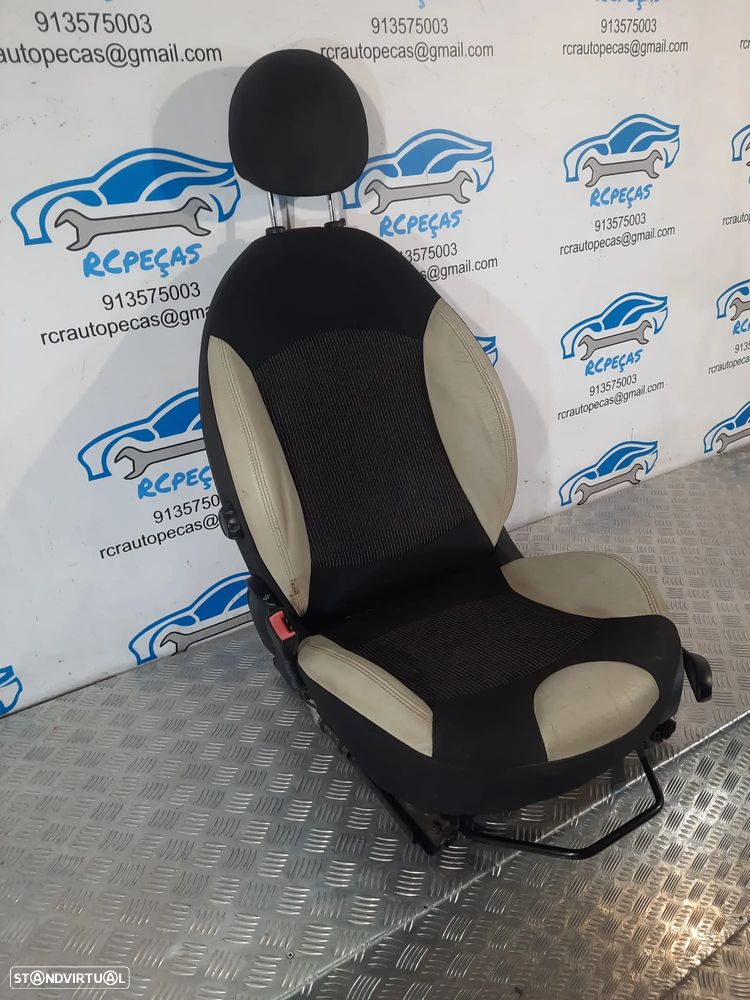 BANCOS FRENTE FRONTAL TRASEIRO TRÁS MINI ONE COOPER D S R56 TECIDO PELE AIRBAG ORIGINAL - 9