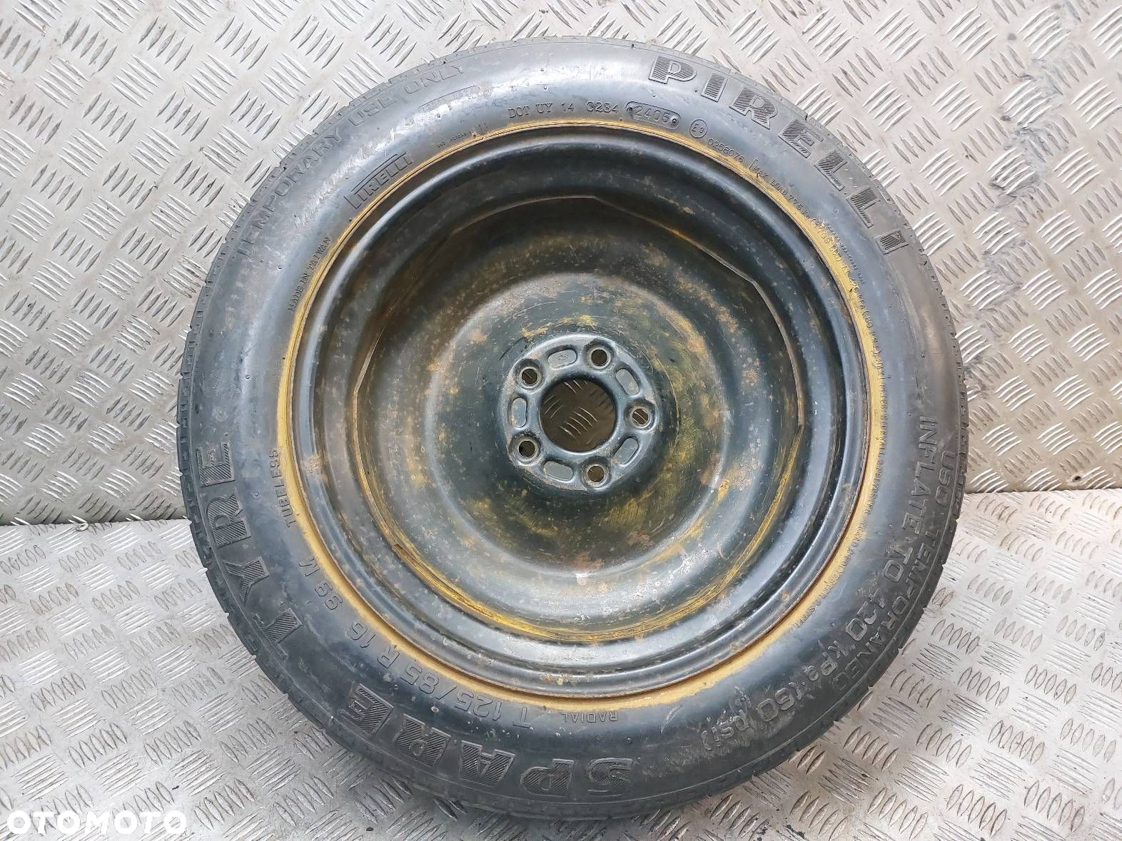 KOŁO DOJAZDOWE DOJAZDÓWKA C-MAX 4U5A-1A479-BB 5x108 125/85R16 PIRELLI - 7