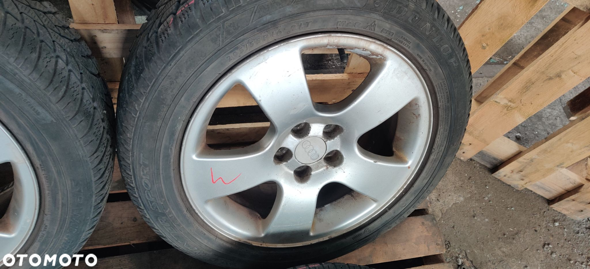 FELGI ALUMINIOWE ALUMY ALUSY KOŁA 16 CALI 5X112 AUDI A4 SHARAN PASSAT - 5