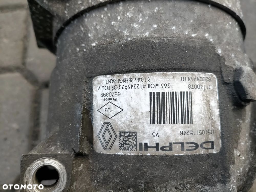 SPRĘŻARKA KLIMATYZACJI RENAULT LAGUNA II 2.0 T 204KM 8200421410 - 2