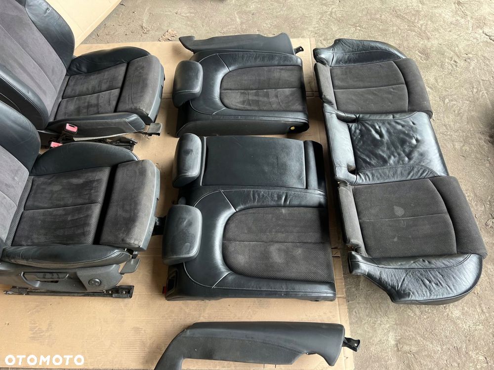 audi a6 c7 fotele kanapa skóra alcantara grzane s-line sline - 14