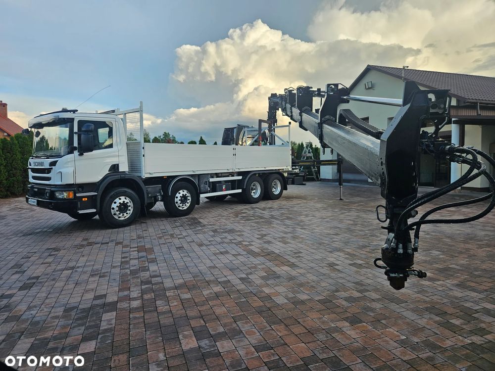 Scania 450*8x4*HIAB XS 244 HIPRO*PILOT*7m PAKA*KLIMA*IMPORT FRANCJA* - 12