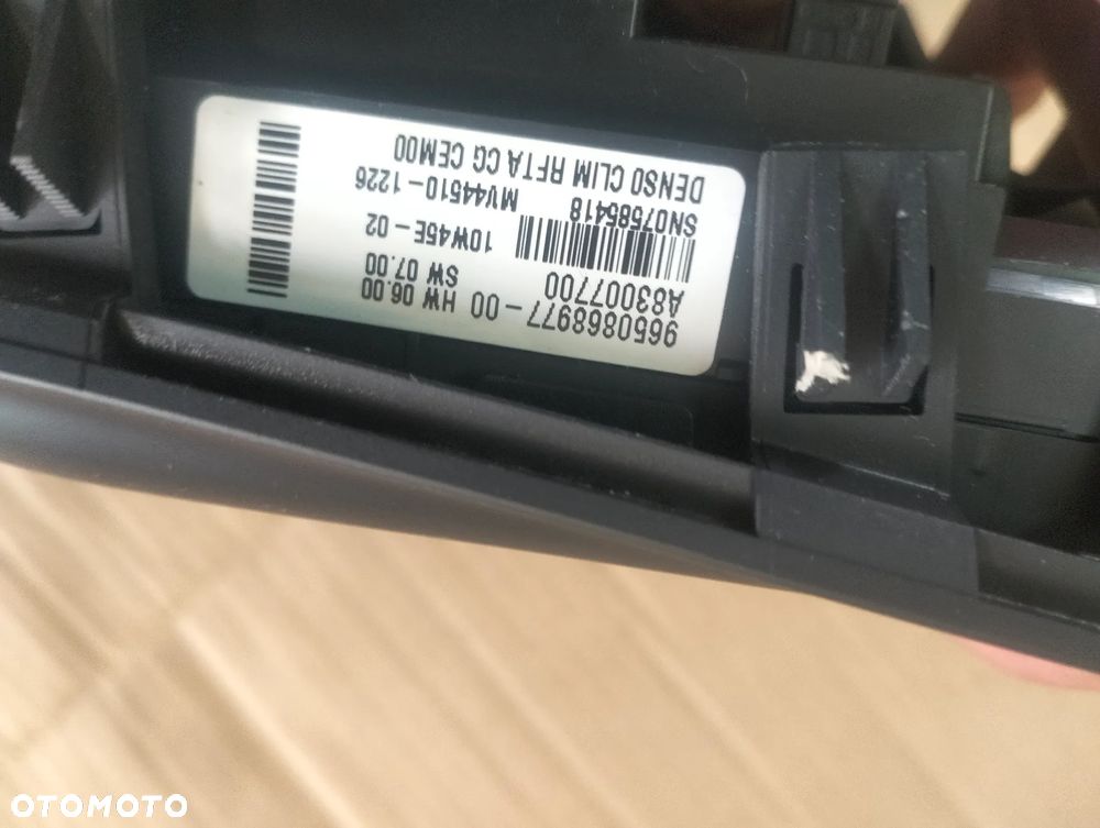 Citroen C4 Picasso panel klimatronik lewy - 3