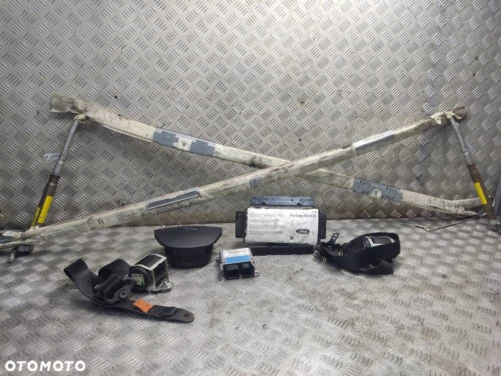 ZESTAW POSTRZAŁOWY AIRBAG MODUŁ FORD C-MAX I 03-10r 4M5T-14B056-AD - 1