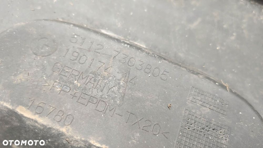 EU DOKŁADKA ZDERZAKA TYŁ BMW X1 E84 2XPDC - 3