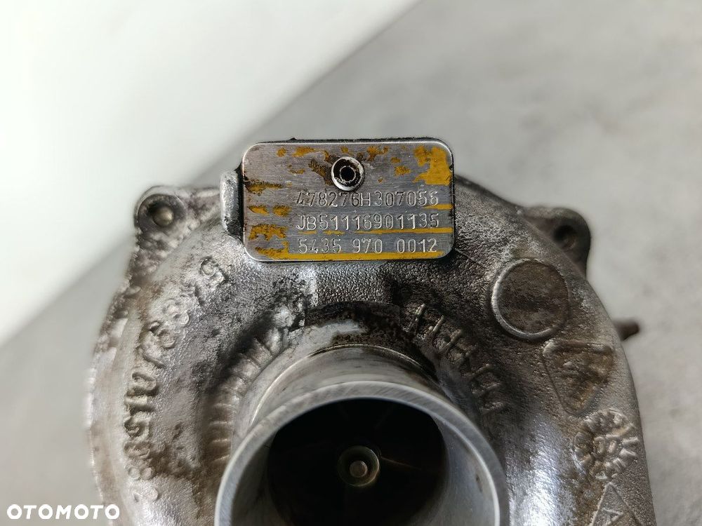 TURBINA RENAULT CLIO III 478276H307056 54359700012 KKK 1.5 DCI - 6