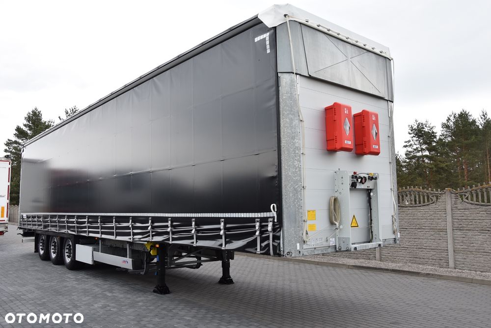 Schmitz Cargobull VARIOS SYSTEM BDE / FIRANA / OŚ PODNOSZONA / SŁUPKI ROZSUWANE  / MAŁA PALECIARA / NOWE OPONY / STAN JAK FABRYCZNIE NOWY ! ! ! - 3