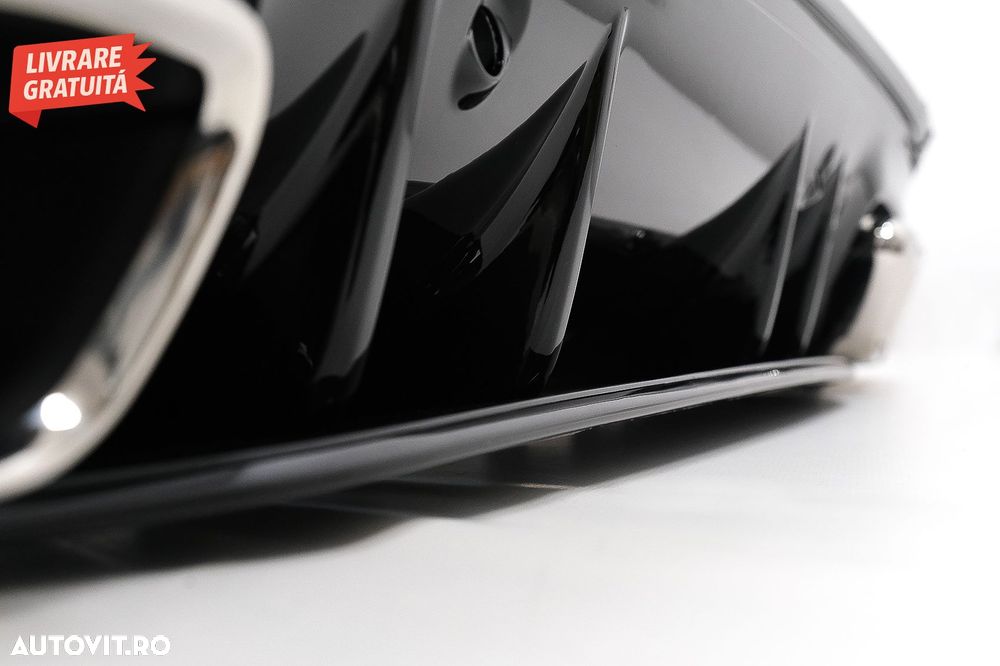 Difuzor Mercedes C-Class W205 S205 (2014-2020) C63S Design cu Ornamente pentru bar- livrare gratuita - 6