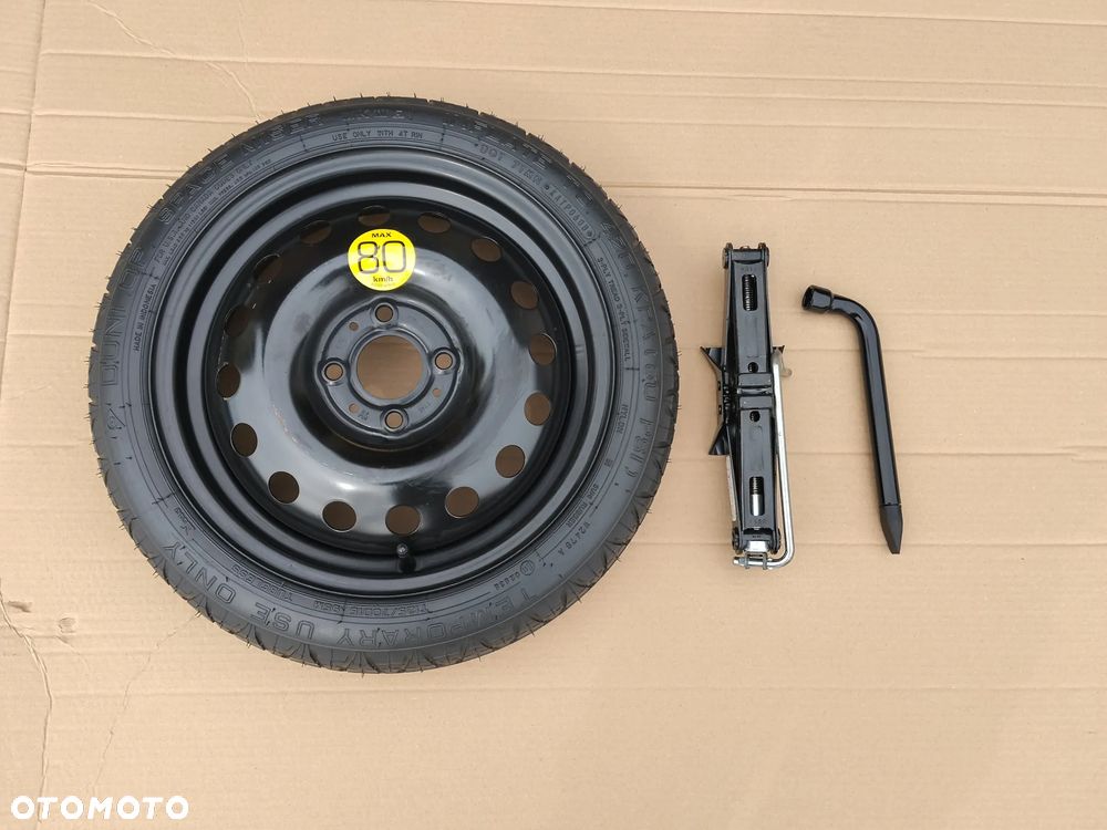 Koło dojazdowe 15 NISSAN NOTE + ZESTAW - 8