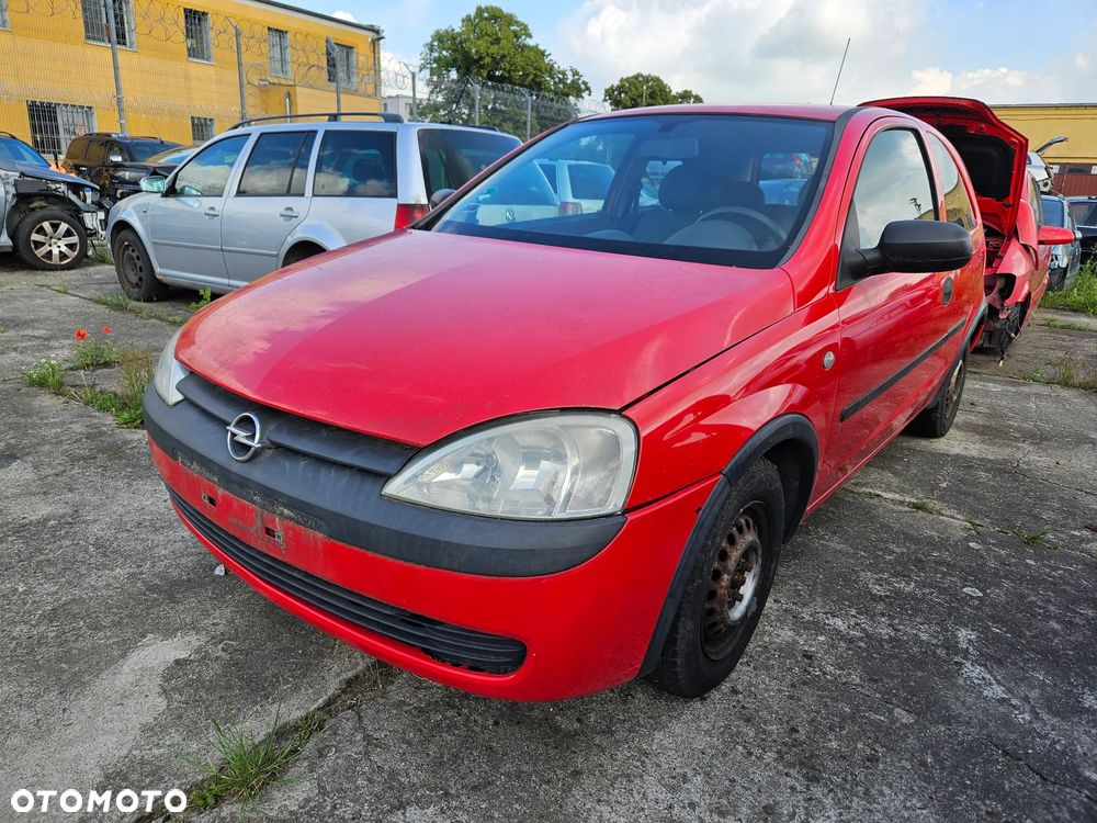 Maska zderzak przedni drzwi lewe prawe błotnik Opel Corsa C 2002r 3d hatchback Z547 - 1