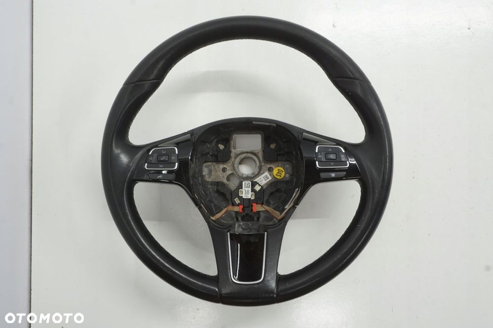 VW TOUAREG 7P 11R KIEROWNICA SKÓRA MULTIFUNKCJA 7P6419091 NGB - 1