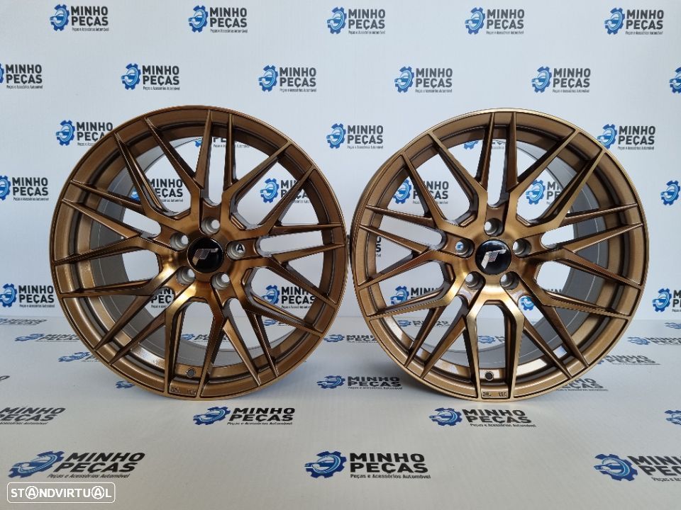 Jantes Japan Racing (JR28) em 17 Bronze (5x100) - 1
