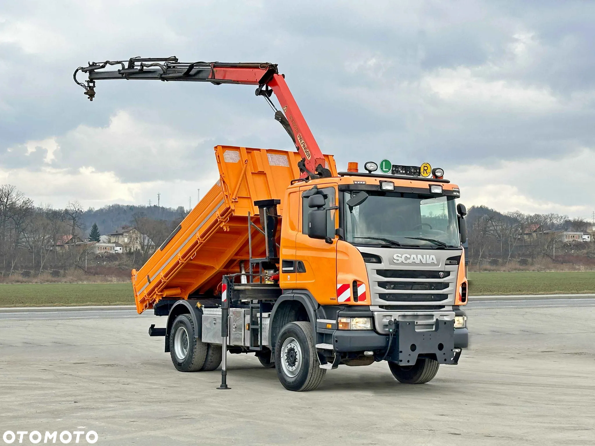 Scania G 360 * WYWROTKA 4,10 m + PK 11002 B + PILOT * 4x4 - 2
