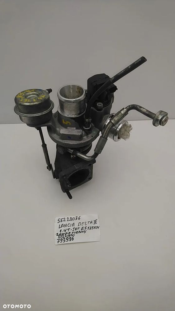 TURBINA 1.4 T-JET 135KM 140KM E5 DELTA II 55228036 793996 - 1