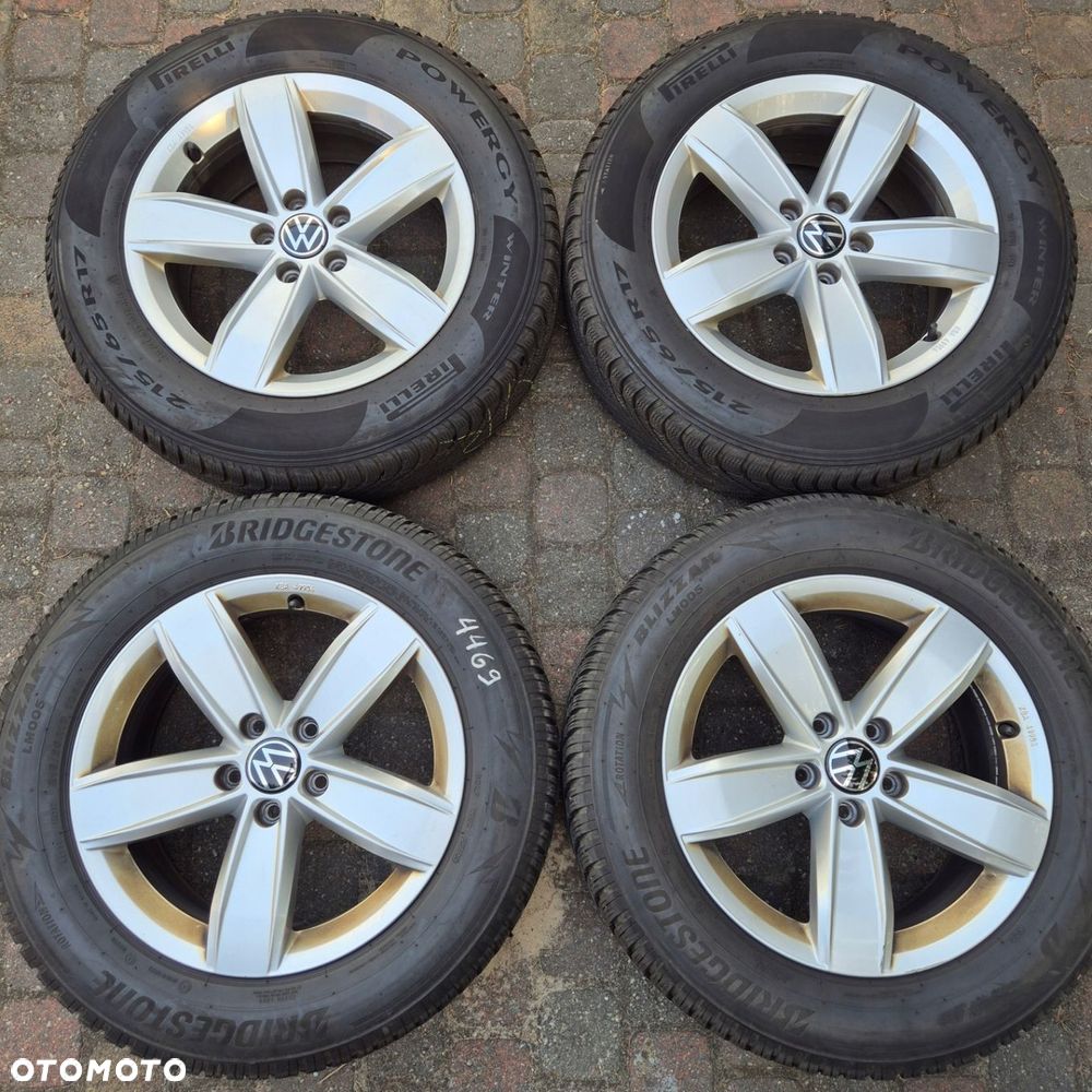 ZIMA KOŁA 215/65 R17 VW TIGUAN SKODA KODIAQ AUDI Q3 SEAT TARRACO - 1