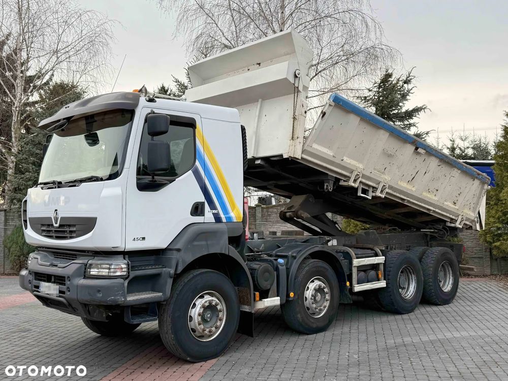 Renault KERAX=450DXi=8X4=WYWROTKA=BORDMATIC - 2