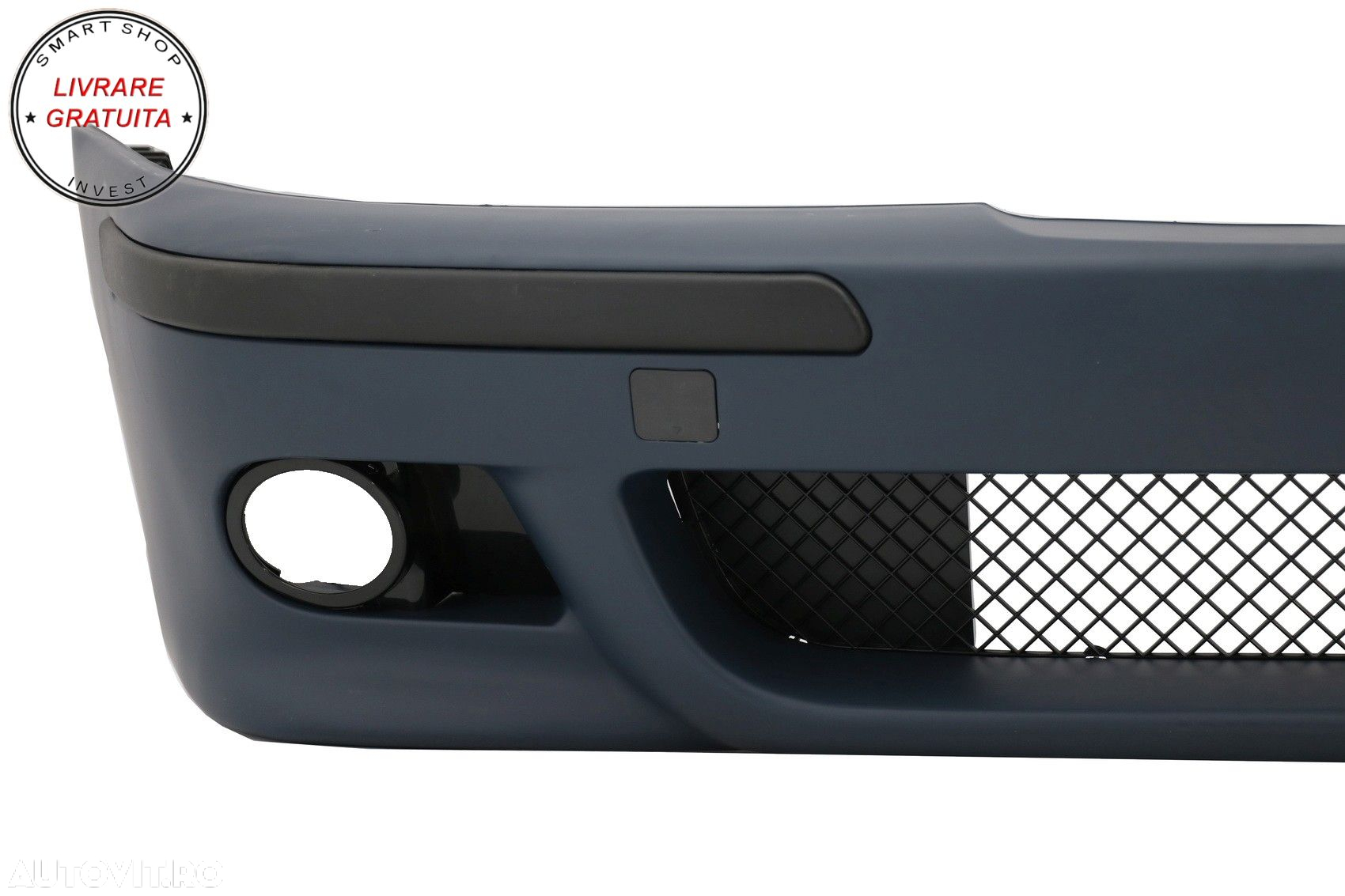 Pachet Exterior BMW Seria 5 E39 (1997-2003) cu Grile Centrale Negru Lucios- livrare gratuita - 4