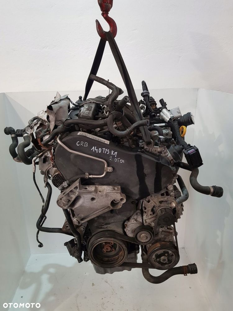 silnik kompletny vw seat audi 2.0 tdi 150km crb 140tys km - 4