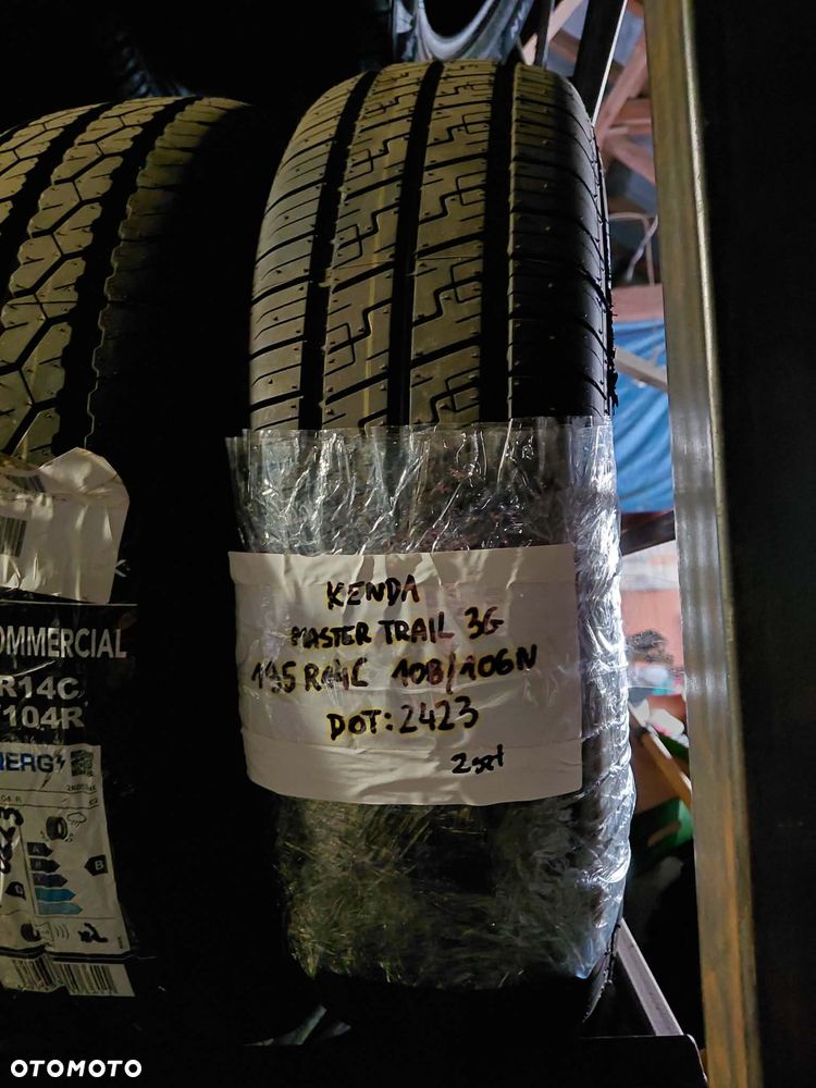 Nowa Opona 14C Kenda KR101 MasterTrail 3G 195/80R14 108/106N 195R14C 195/80 R14C letnia do przyczep - 1
