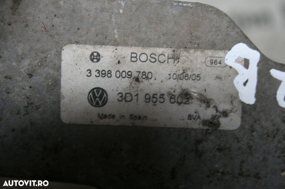 Ansamblu Motoras Stergatoare Vw Phaeton Volan Stanga Germania - 3