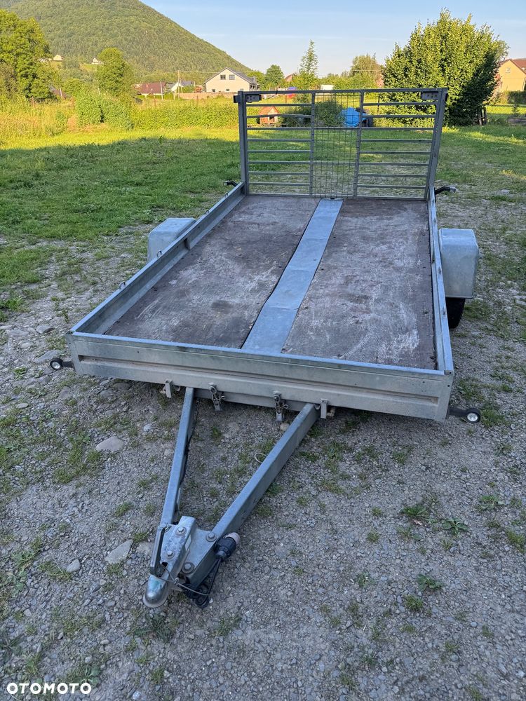 Boro B 750 KG LEKKA SOLIDNA WYWROT NAJAZD LAWETA - 1