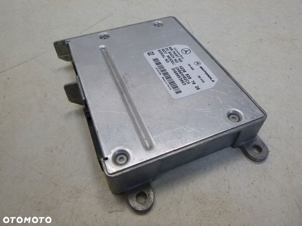 MERCEDES-BENZ SL R230 E-KLASA W211 ML W164 MODUŁU STEROWANIA GŁOSOWEGO VOICE CONTROL MODULE ORYGINAŁ - 3