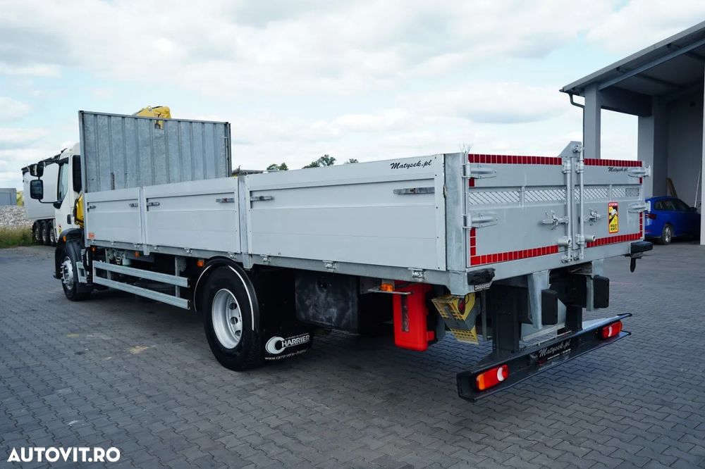 Volvo FL 280 / 4x2 / LIVRARE - 7,2 M / MACARA HDS HYVA HB 150- 10 M / CAPACITATE MAXIMĂ DE RIDICARE 5.200 KG / ROTATOARE / TELECOMANDĂ / CAMERĂ / EURO 6 - 10