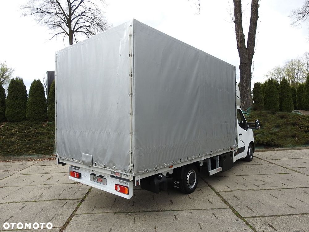 Renault MASTER PLANDEKA 10 PALET WEBASTO TEMPOMAT NAWIGACJA KLIMATYZACJA LEDY PNEUMATYKA  165KM - 4