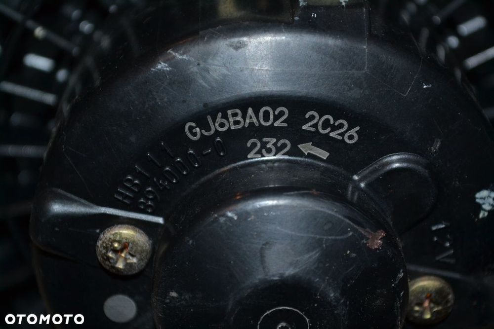 MAZDA 6 07-12 WENTYLATOR NAWIEWU OGRZEWANIA WNĘTRZA 894000-0232 - 3