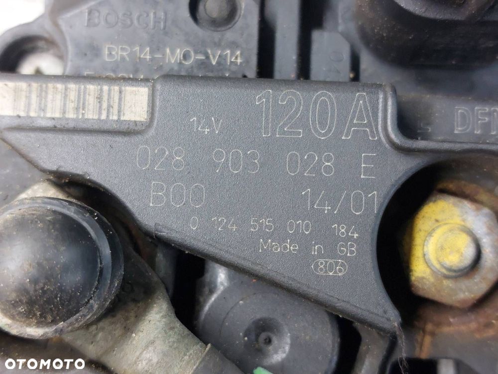 ALTERNATOR SEAT ALHAMBRA MK1 LIFT 1.9 TDI 028903028E ID: 237305 - 5